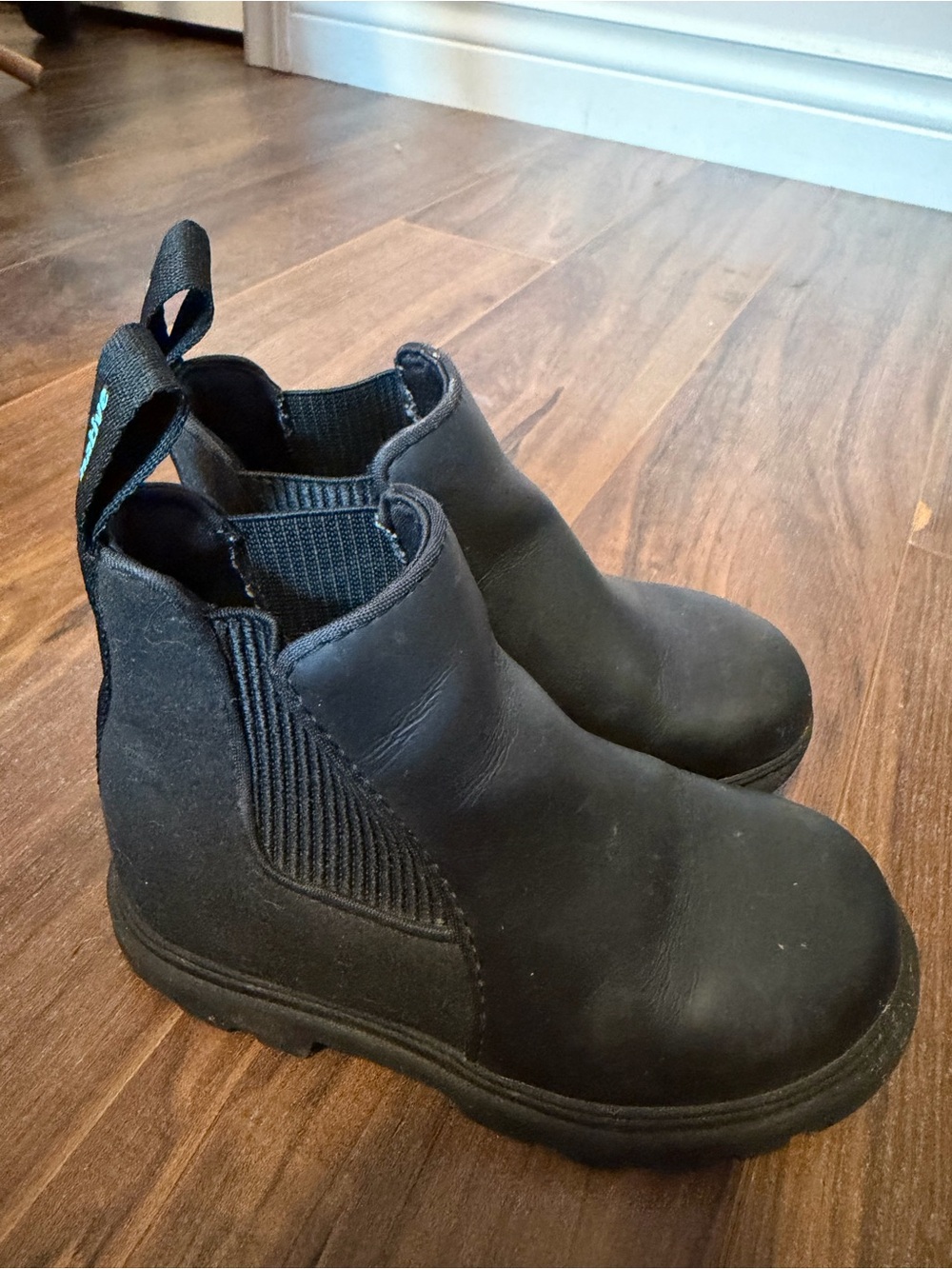 Native Shoes Black Chelsea Rain Boots Waterproof Ankle Boots